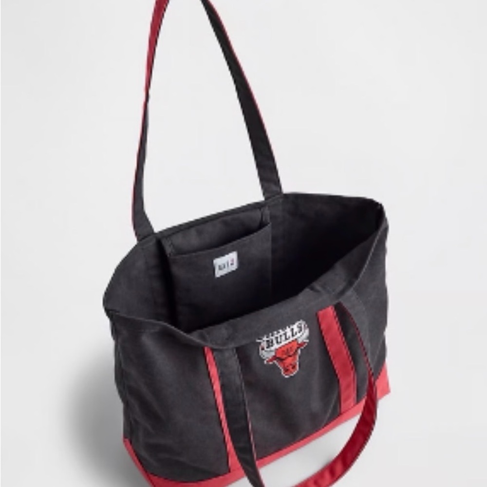 NBA x GAP Chicago Bulls Large Tote Bag (NWT)